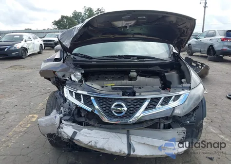 2014 Nissan Murano Sl from USA, damaged, VIN JN8AZ1MW7EW506271